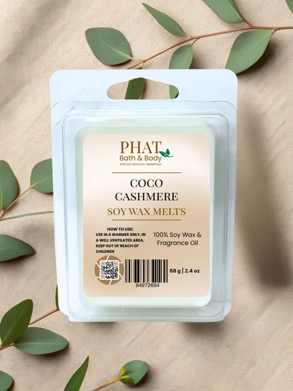 Phat Bath & Body Coco Cashmere Soy Wax Melts